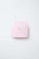 T-SHIRT À BRETELLES AVEC MODAL
