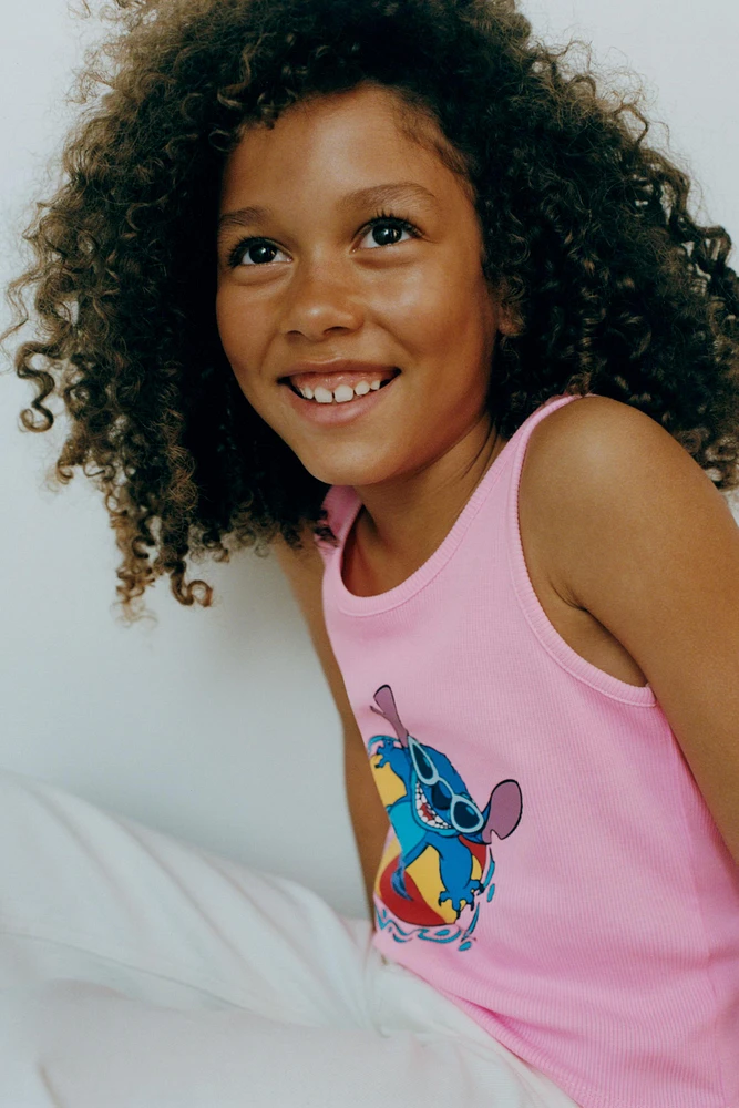 T-SHIRT SANS MANCHES RIB LILO & STITCH © DISNEY