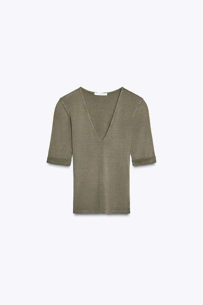 WASHED COTTON SHIRT