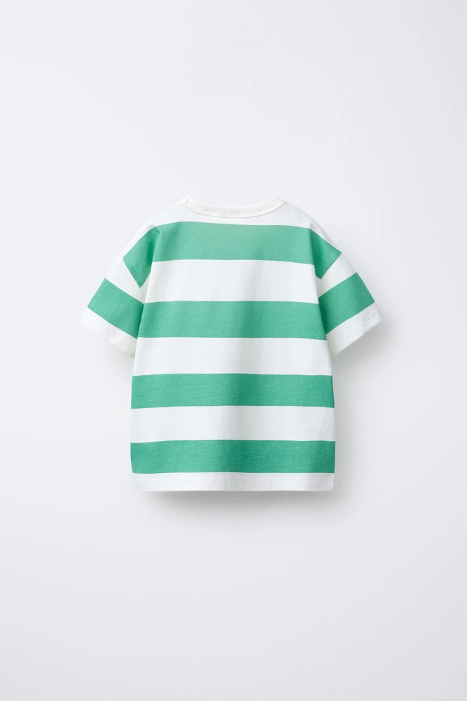 BASIC STRIPED T-SHIRT