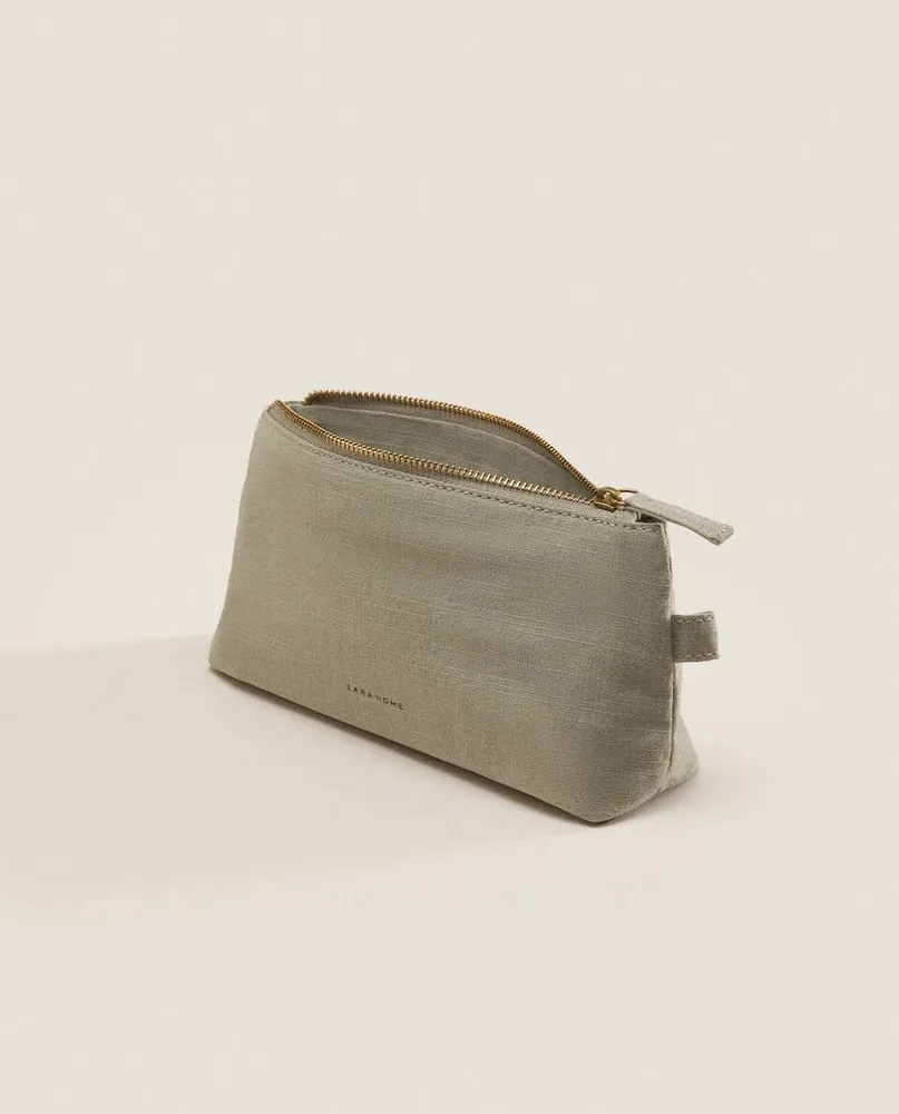 COTTON TOILETRY BAG