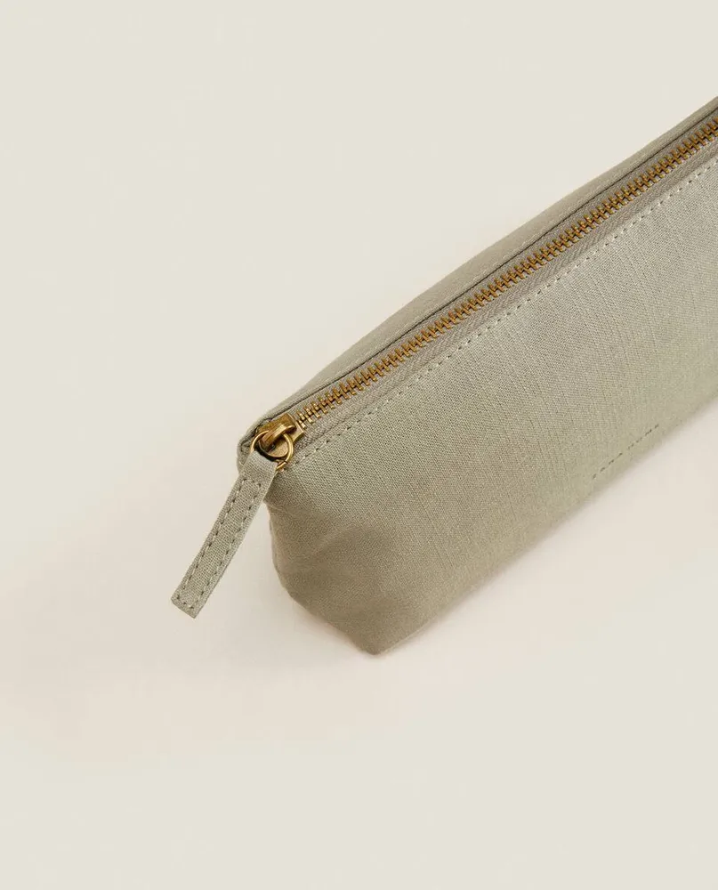 COTTON TOILETRY BAG