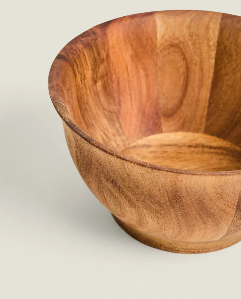 TALL ACACIA BOWL