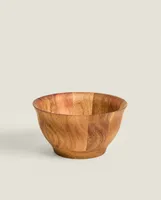 TALL ACACIA BOWL