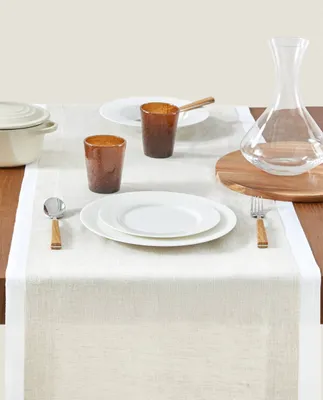 DOUBLE-LAYER LINEN TABLE RUNNER