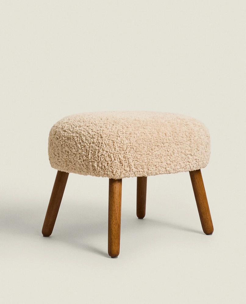 TERRY FOOTREST STOOL