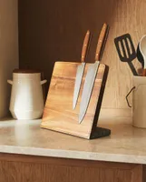 MAGNETIC WOODEN KNIFE HOLDER