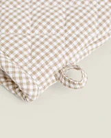 GINGHAM OVEN GLOVE