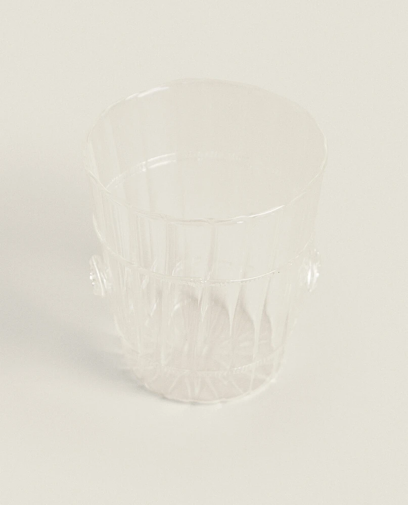 BOROSILICATE TUMBLER WITH LINES