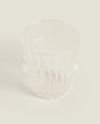 BOROSILICATE TUMBLER WITH LINES