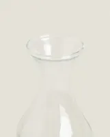 DECORATIVE GLASS VASE