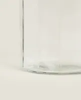 DECORATIVE GLASS VASE