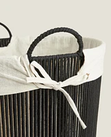 COTTON LAUNDRY BASKET