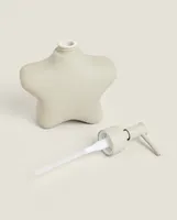 CERAMIC STAR BATHROOM DISPENSER