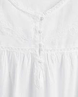 EMBROIDERED NIGHTDRESS