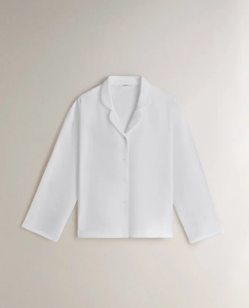 PIPING COTTON SHIRT