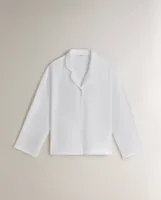 PIPING COTTON SHIRT