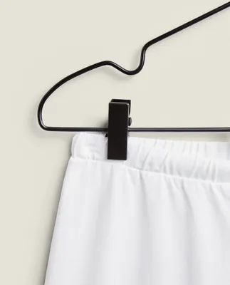 WHITE COTTON TROUSERS