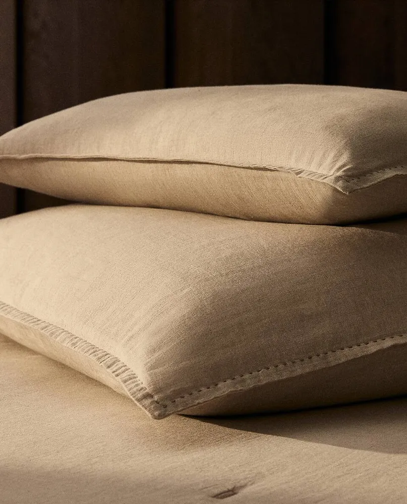 LINEN CUSHION COVER