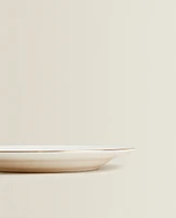 RIMMED BONE CHINA SIDE PLATE