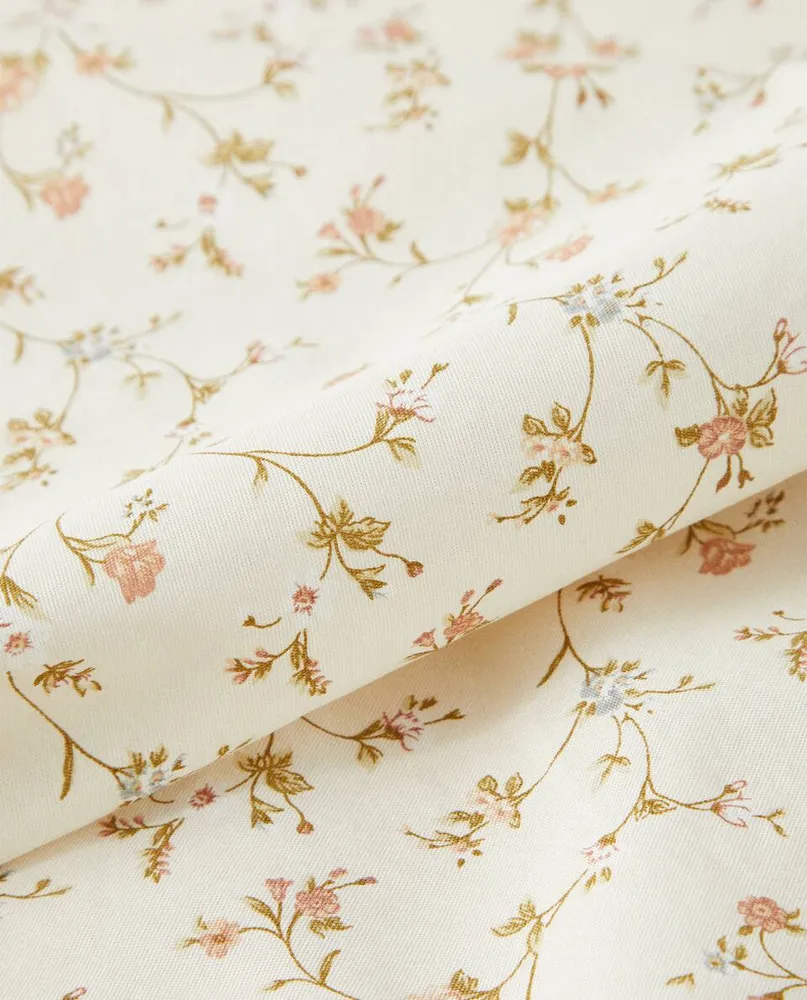 FLORAL PRINT COTTON TABLECLOTH