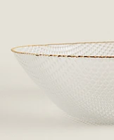 RAISED DESIGN SALAD BOWL