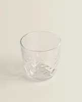 RAISED DESIGN TUMBLER