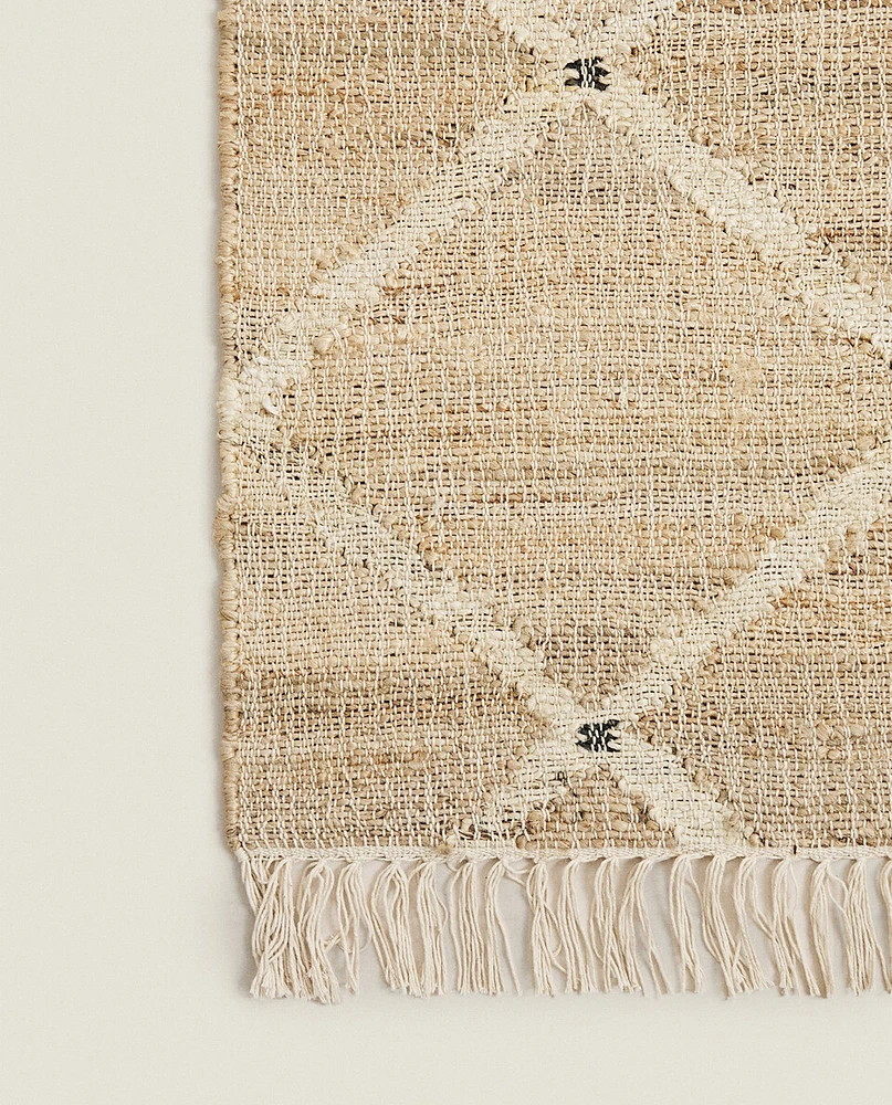 DIAMONDS JUTE RUG