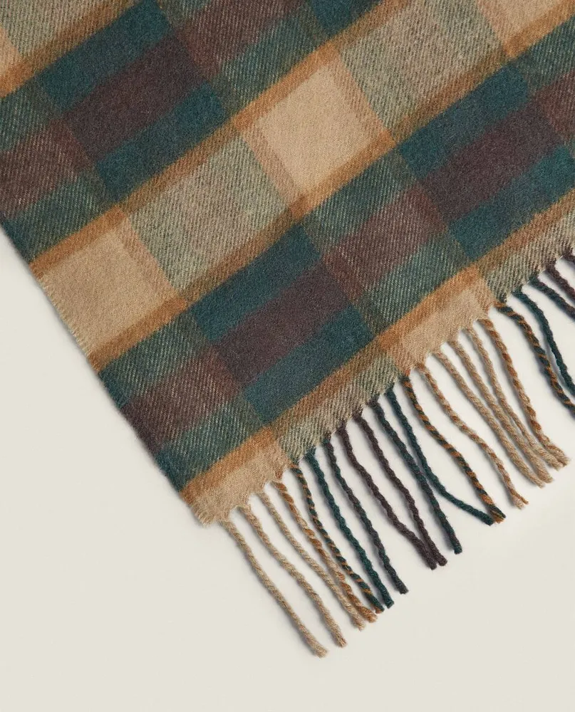 TARTAN WOOL BLANKET