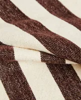 STRIPED CHENILLE THROW