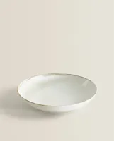 STONEWARE SOUP PLATE