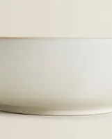 STONEWARE SOUP PLATE