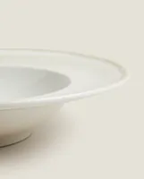 STONEWARE PASTA PLATE