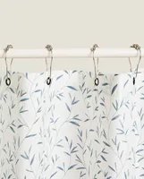 FLORAL SHOWER CURTAIN