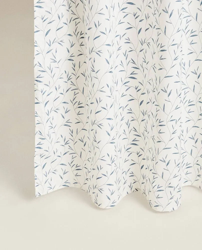 FLORAL SHOWER CURTAIN