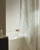 FLORAL SHOWER CURTAIN