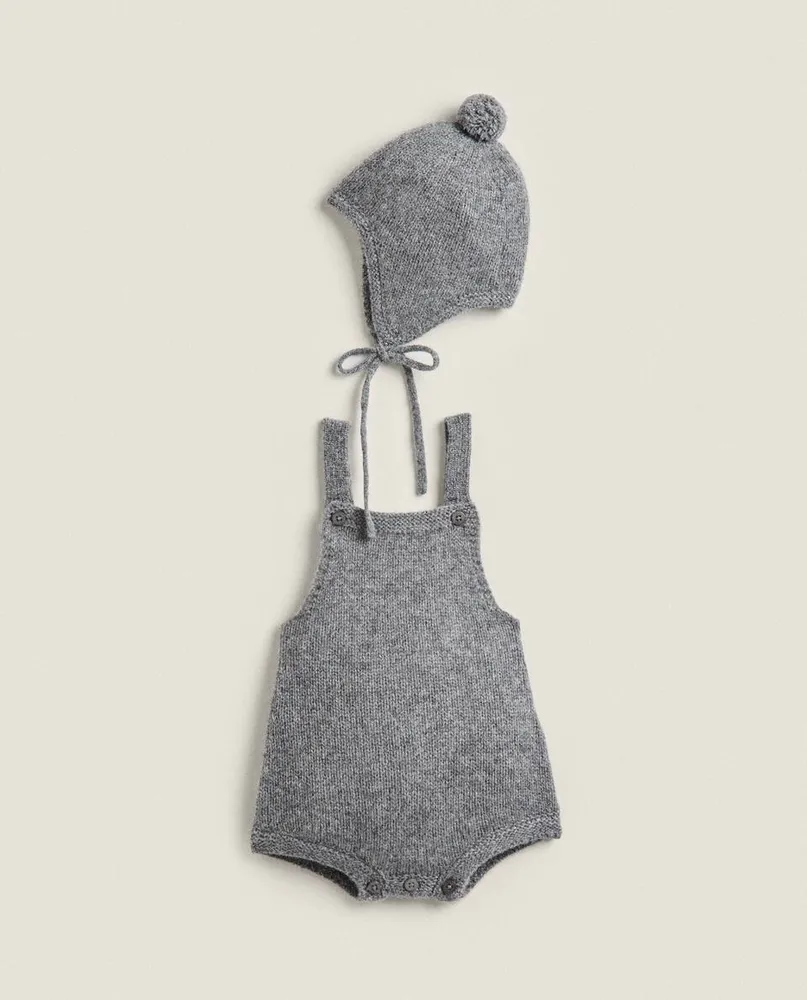 CASHMERE BABY DUNGAREES