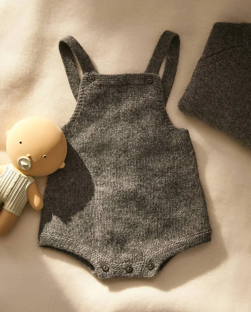 CASHMERE BABY DUNGAREES