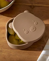 SILICONE BEAR FOOD CONTAINER