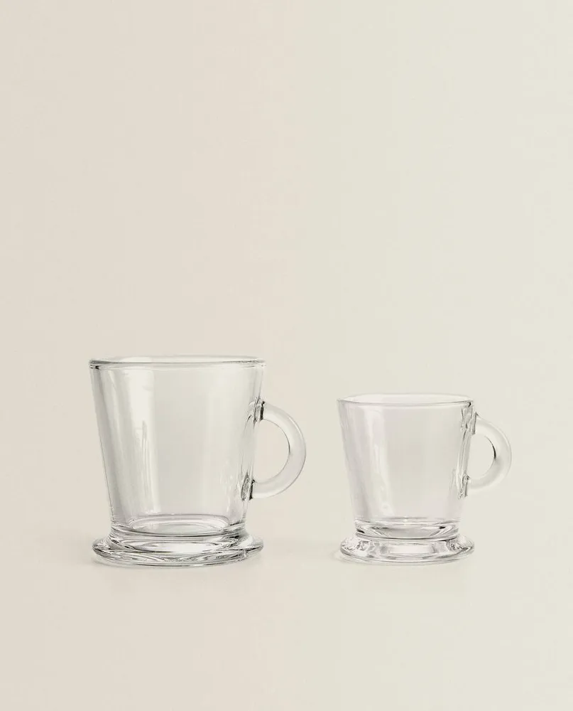 TRANSPARENT GLASS ESPRESSO CUP