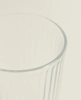 LINE GLASS SOFT DRINK TUMBLER