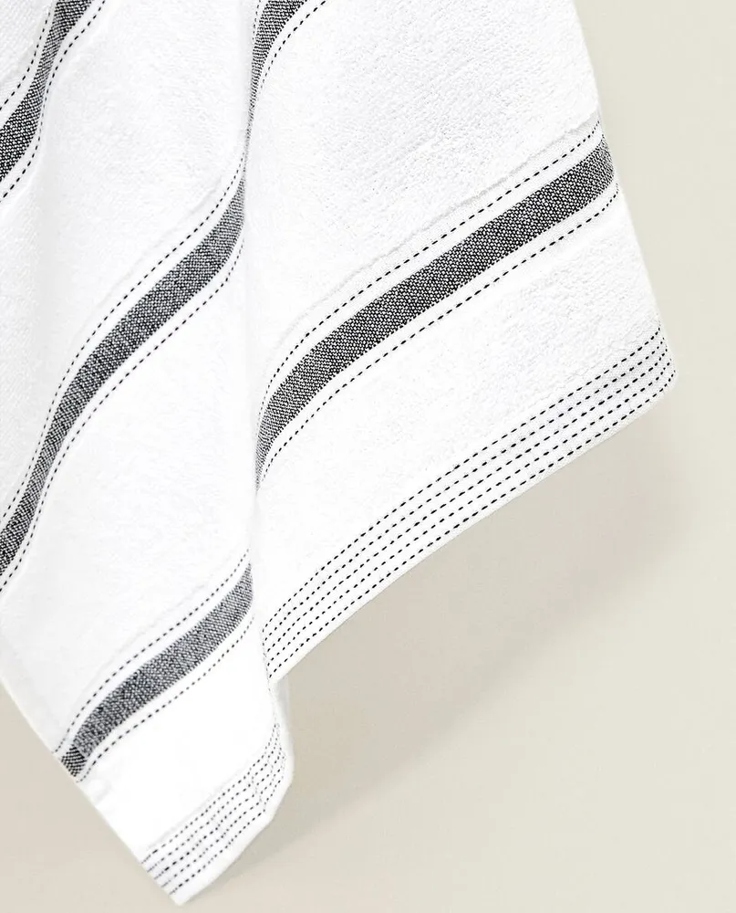 STRIPED COTTON TERRYCLOTH TEA TOWEL