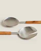 SET OF STEEL SERVING CUTLERY