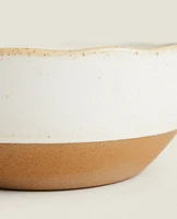 SALAD BOWL WITH RAISED DESIGN