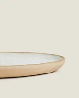 TEXTURED OVAL SERVING DISH