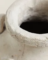 CERAMIC VASE WITH HANDLES