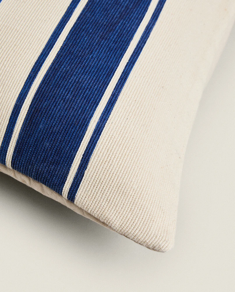 STRIPED CUSHION COVER