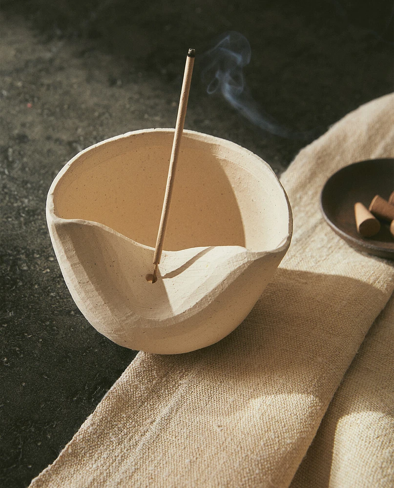 CERAMIC INCENSE BURNER BOWL