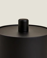 RESIN STORAGE JAR WITH LID