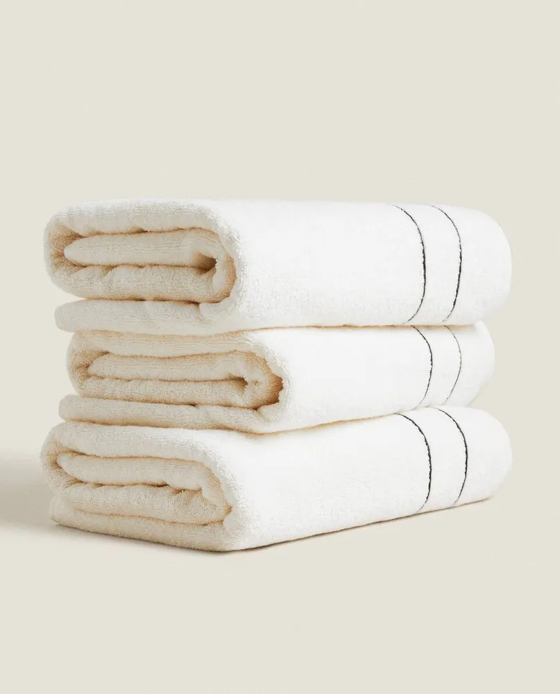 DOUBLE-STRIPED COTTON TOWEL